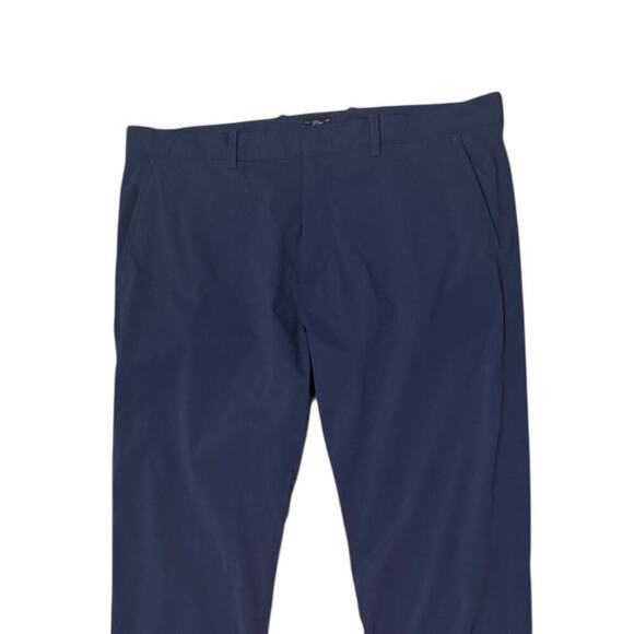 J Crew Performance Pants Slim Fit 4-Way Stretch Navy Blue Men’s 36 X 32 - Picture 2 of 8